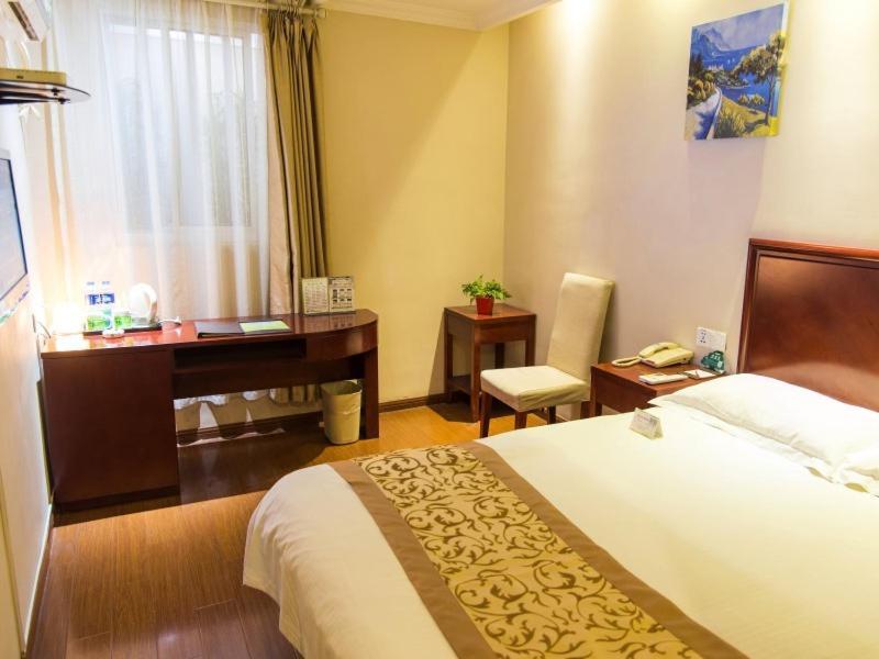 Greentree Inn Jiangsu Taizhou Jingjiang Bus Station Express Hotel Extérieur photo