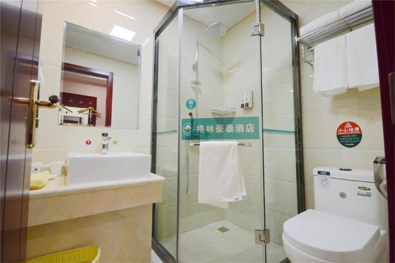 Greentree Inn Jiangsu Taizhou Jingjiang Bus Station Express Hotel Extérieur photo