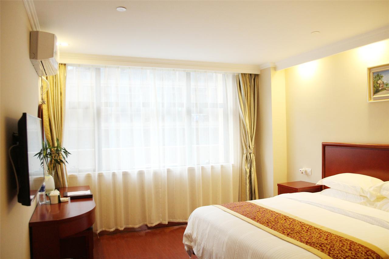 Greentree Inn Jiangsu Taizhou Jingjiang Bus Station Express Hotel Extérieur photo