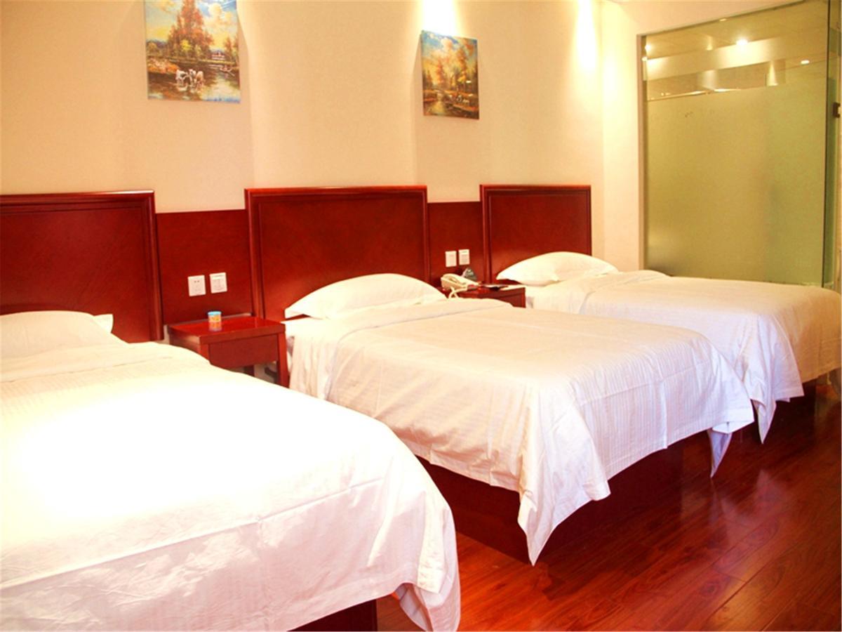 Greentree Inn Jiangsu Taizhou Jingjiang Bus Station Express Hotel Extérieur photo